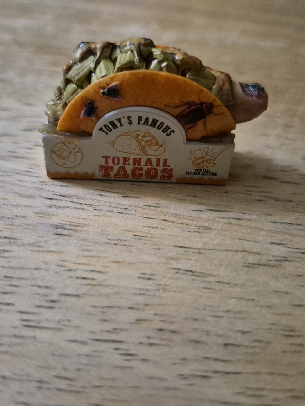 4/20$ Zuru Mega Gross Minis Series 2 Tony's Famous Toenail Tacos - Picture 2 of 4